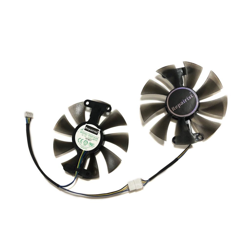 Rx 580 8Gb 2048Sp Gpu - 2 unidades/juego, GA91S2H, ventilador de tarjeta
